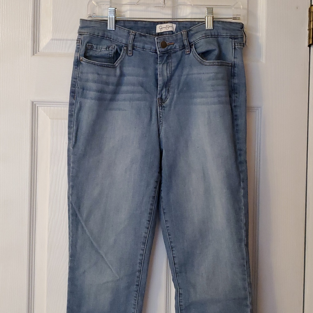 3 Prs Women’s Stretch Jeans - Light to Medium Wash Sz 8 - Picture 7 of 15